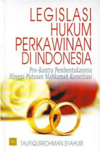 Image of Legilasi Hukum Perkawinan Indonesia: pro-kontra pembentukannya hingga putusan Mahkamah Konstitusi