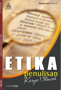 Image of Etika Penulisan Karya Ilmiah