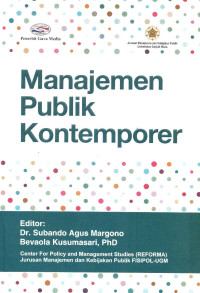 Image of Manajemen Publik Kontemporer