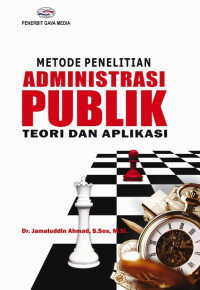 Image of Metode Penelitian Administrasi Publik Teori dan Aplikasi
