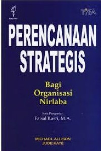 Image of Perencanaan Strategis Bagi Organisasi Nirlaba