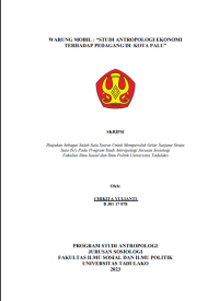 Image of WARUNG MOBIL : “STUDI ANTROPOLOGI EKONOMI
TERHADAP PEDAGANG DI KOTA PALU”