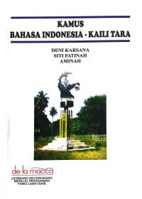Image of Kamus Bahasa Indonesia-Kaili Tata