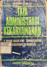 Image of Tata administrasi kekaryawanan