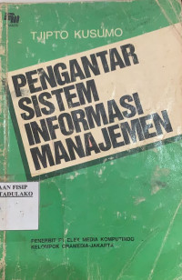 Image of Pengantar Sistem Informasi Manajemen