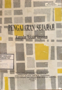 Image of Pengajaran Sejarah: Kumpulan Makalah Simposium