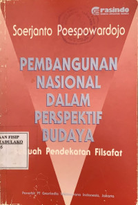 Image of Pembangunan Nasional dalam Perspektif Budaya : Sebuah Pendekatan Filsafat