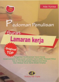 Image of Pedoman Penulisan Surat Lamaran Kerja