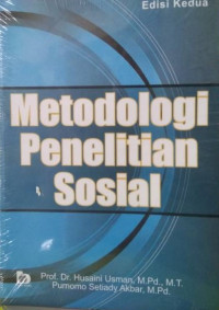 Image of Metode Penelitian Sosial Edisi Kedua